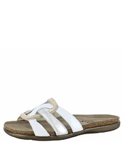 Naot Liv Banded Slip On Sandals