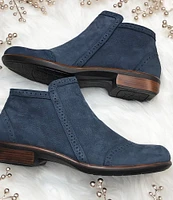 Naot Nefasi-Aura Nubuck Suede Brogue Booties