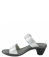 Naot Recent Buckle Banded Slide Sandals