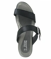 Naot Recent Buckle Banded Slide Sandals