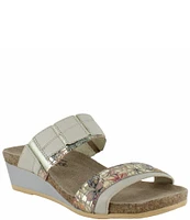 Naot Royalty Banded Wedge Sandals