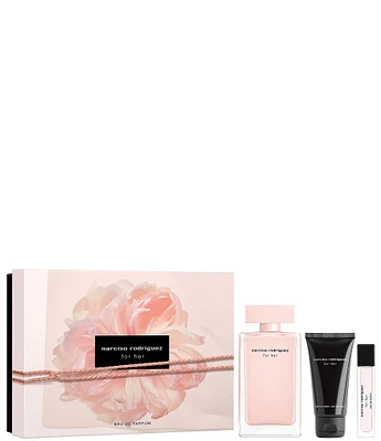 Narciso Rodriguez For Her Eau de Parfum 3-Piece Gift Set