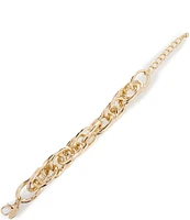 Natasha Accessories Kerrently Better Links Line Statement Bracelet