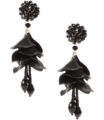 Natasha Accessories Old Oscar Drop Earrings