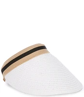 Natasha Accessories Straw Visor