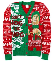 National Lampoon's Christmas Vacation Long Sleeve Don't Hog The Nog Cardigan