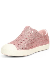 Native Shoes Girls' Jefferson Bling Glitter Slip-On Sneakers (Infant)