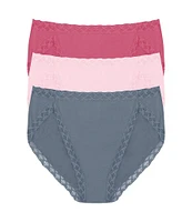 Natori Bliss Stretch French-Cut Brief Panty 3-Pack