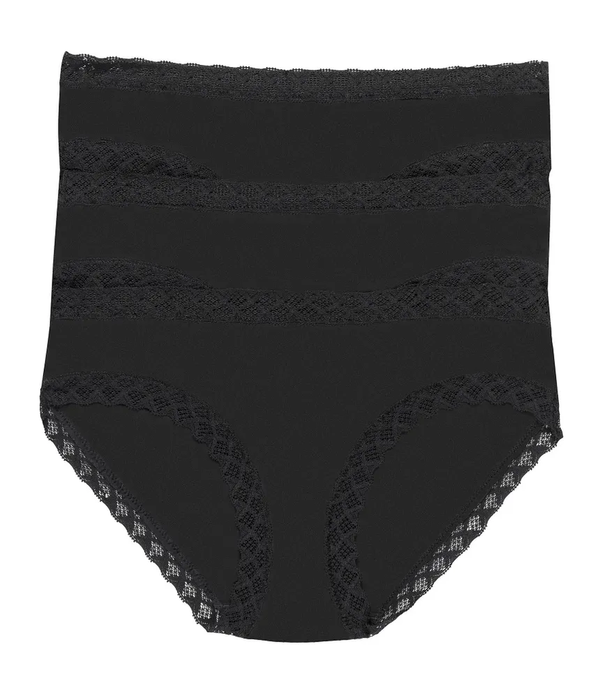 Natori Bliss Girl Lace Trim Brief Panty -Pack