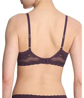 Natori Bliss Perfection Contour Underwire Lace Trim T-Shirt Bra