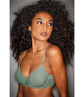 Natori Bliss Perfection Contour Underwire Lace Trim T-Shirt Bra