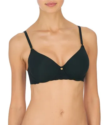 Natori Bliss Perfection Contour Underwire Lace Trim T-Shirt Bra