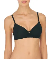 Natori Bliss Perfection Contour Underwire Lace Trim T-Shirt Bra