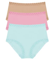 Natori Bliss Pima Cotton Brief Panty 3-Pack