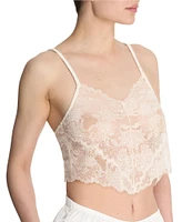 Natori Chantilly Lace Sleeveless V-Neck Coordinating Lingerie Top