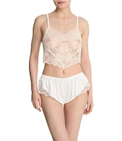 Natori Chantilly Lace Sleeveless V-Neck Coordinating Lingerie Top