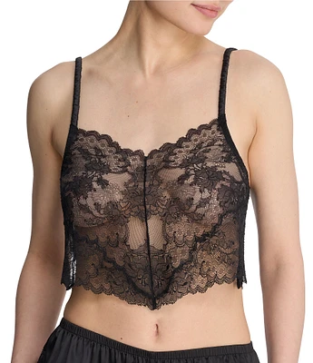 Natori Chantilly Lace Sleeveless V-Neck Coordinating Lingerie Top