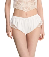 Natori Chantilly Lace Stretch Satin Coordinating Lingerie Short