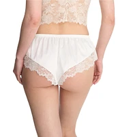 Natori Chantilly Lace Stretch Satin Coordinating Lingerie Short