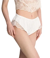 Natori Chantilly Lace Stretch Satin Coordinating Lingerie Short