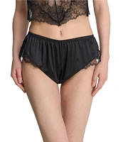 Natori Chantilly Lace Stretch Satin Coordinating Lingerie Short