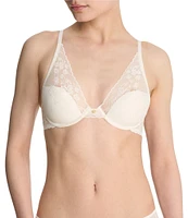 Natori Cherry Blossom Convertible Contour Underwire Bra