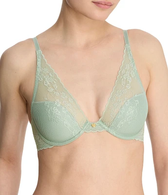 Natori Cherry Blossom Convertible Contour Underwire Bra