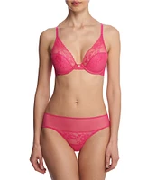 Natori Cherry Blossom Convertible Contour Underwire Bra