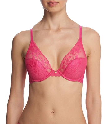 Natori Cherry Blossom Convertible Contour Underwire Bra