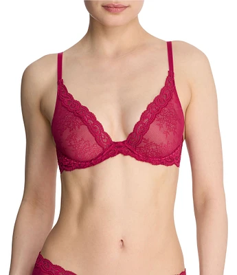 Natori Feathers Contour Dramatic Plunge T-Shirt Bra