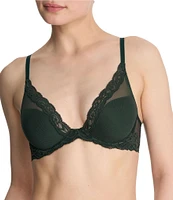 Natori Feathers Contour Dramatic Plunge T-Shirt Bra