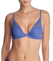 Natori Feathers Contour Dramatic Plunge T-Shirt Bra