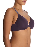 Natori Pure Luxe Seamless Full-Busted Underwire U-Back Contour T-Shirt Bra