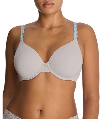 Natori Pure Luxe Seamless Full-Busted Underwire U-Back Contour T-Shirt Bra