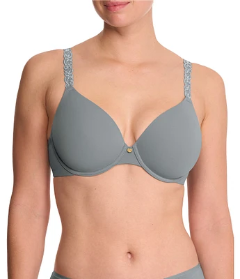 Natori Pure Luxe Seamless Full-Busted Underwire U-Back Contour T-Shirt Bra