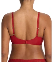 Natori Pure Luxe Seamless Full-Busted Underwire U-Back Contour T-Shirt Bra