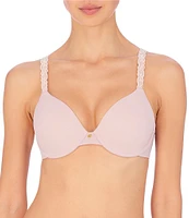 Natori Pure Luxe Seamless Full-Busted Underwire U-Back Contour T-Shirt Bra