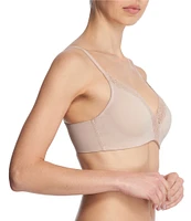 Natori Simply Lace Contour Plunge Underwire Bra