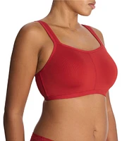 Natori Yogi Seamless Convertible U-Back to Racerback Full-Busted Contour Underwire Sports Bra