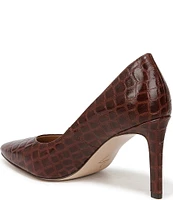 Naturalizer 27 Edit Adele Crocodile Leather Pumps