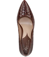 Naturalizer 27 Edit Adele Crocodile Leather Pumps