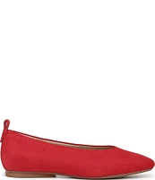 Naturalizer 27 EDIT Carla Suede Square Toe Casual Ballet Flats