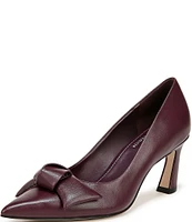 Naturalizer 27 EDIT Emery Bow Leather Pumps