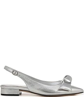 Naturalizer 27 EDIT Shine Slingback Leather Pumps