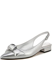 Naturalizer 27 EDIT Shine Slingback Leather Pumps