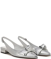 Naturalizer 27 EDIT Shine Slingback Leather Pumps