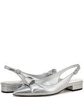 Naturalizer 27 EDIT Shine Slingback Leather Pumps