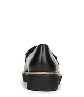 Naturalizer Adiline Leather Slip-On Lightweight Wedge Loafers