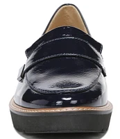 Naturalizer Adiline Patent Leather Slip-On Lightweight Wedge Loafers