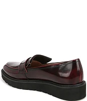 Naturalizer Adiline Patent Leather Slip-On Lightweight Wedge Loafers